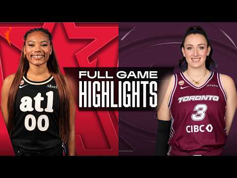 Atlanta Dream vs. Toronto Tempo | FULL GAME HIGHLIGHTS | July 17, 2026