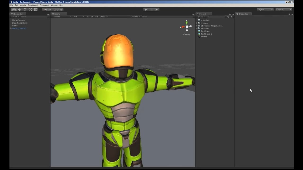 Murder Miners X player model