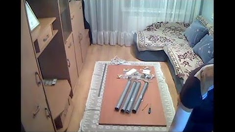 Building not IKEA computer desk (Time Lapse)