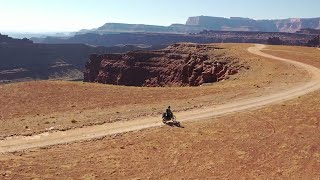 Moab on a DR650