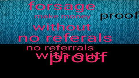 how to make money from forsage.without referals