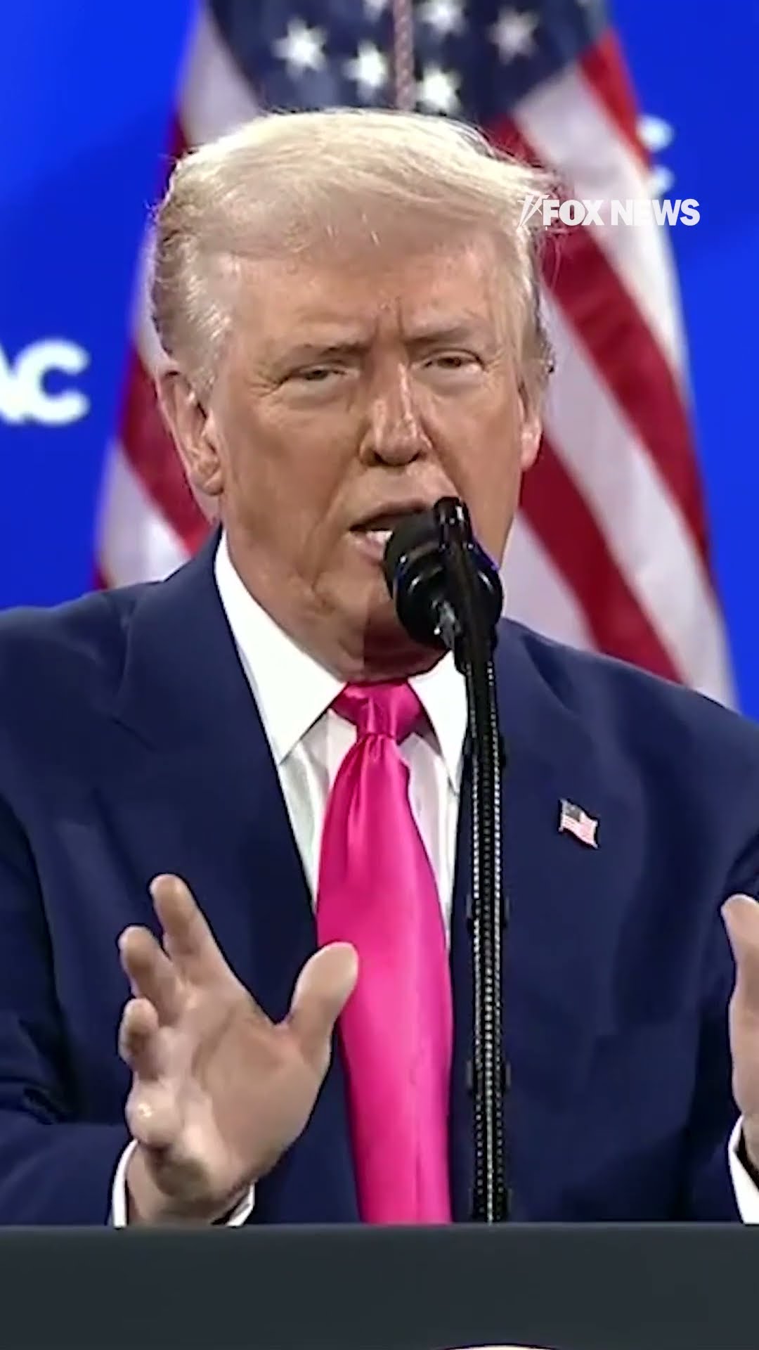 President Trump asks CPAC attendees to weigh in on their favorite Biden nickname
