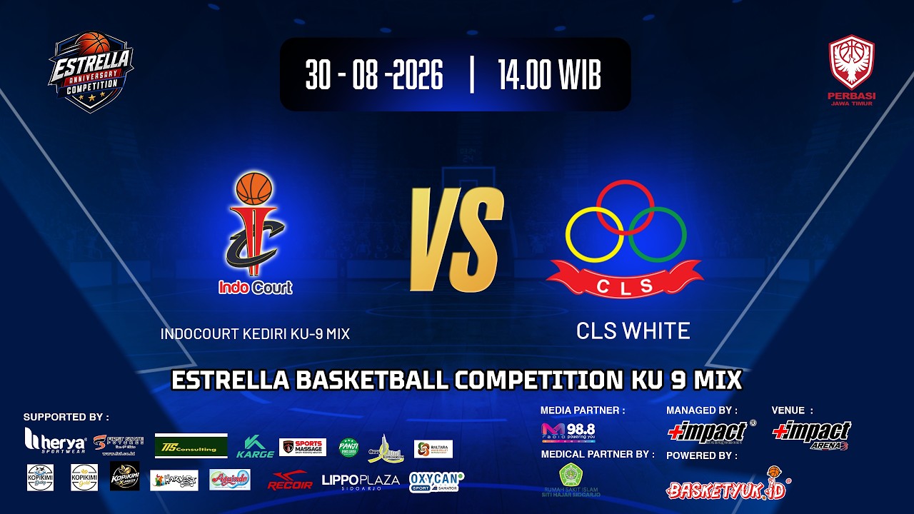 [EAC 2026] INDOCOURT KEDIRI VS CLS WHITE SURABAYA