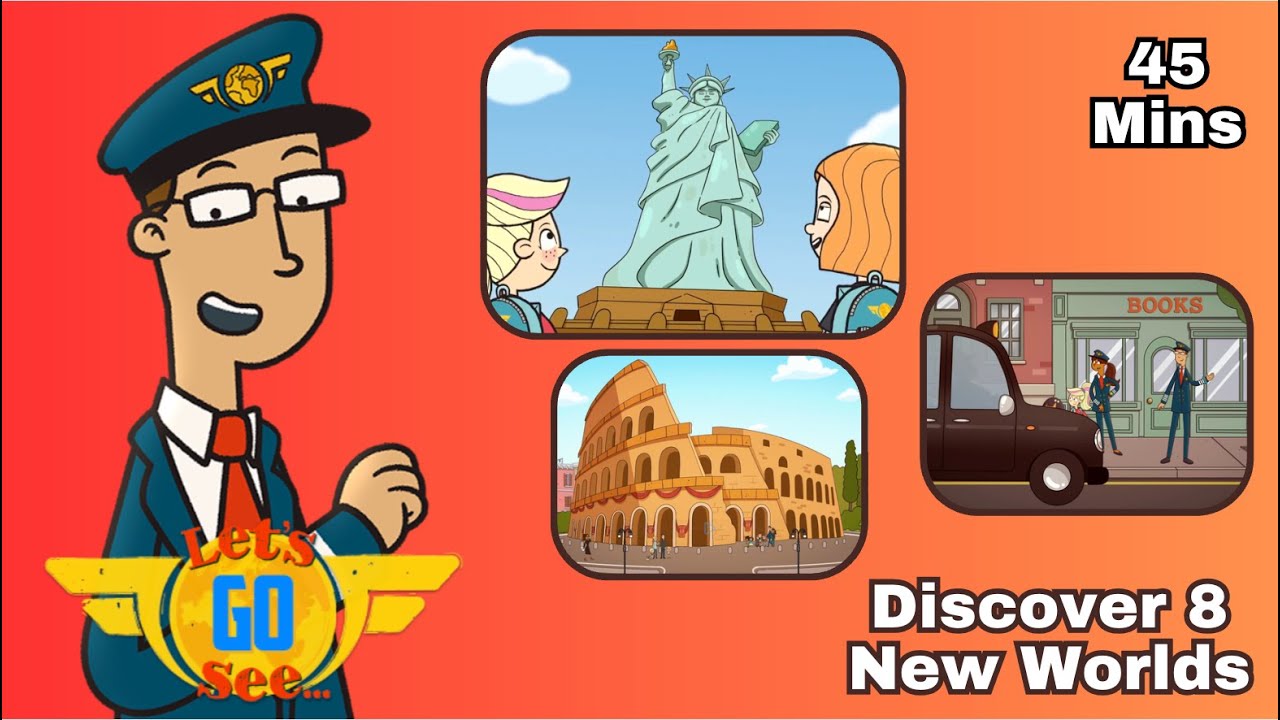 🗺️ Explore New York  🇺🇸 | ✈️ Let's Go See Full Episodes Compilation 👨‍✈️