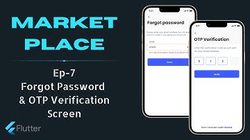 Forgot Password & OTP Verification Screen - Auto-Marketplace App Flutter UI | Ep. 7