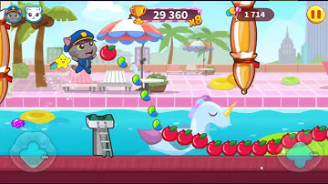 Talking Tom Candy Run Android iOS Gameplay part 2