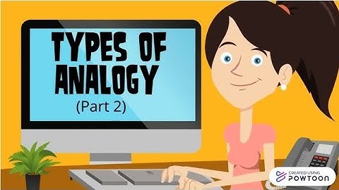 Types of Analogy (Part 2)