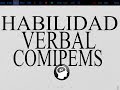 Habilidad Verbal, COMIPEMS