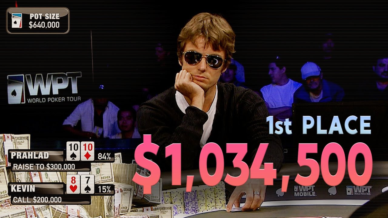 Online Poker LEGEND Crushes A Live Tournament