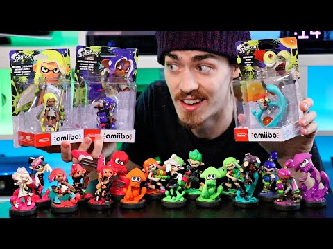 Unboxing ALL NEW Splatoon 3 Amiibo!! - YouTube