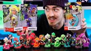 Unboxing ALL NEW Splatoon 3 Amiibo!!