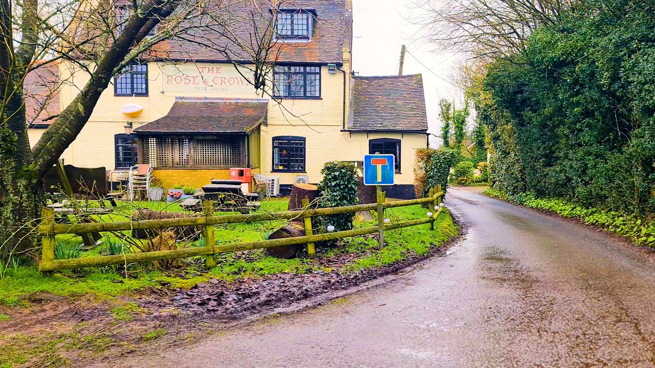 Relaxing Winter Morning Walk in ENGLAND - Stelling Minnis, Kent 🇬🇧 