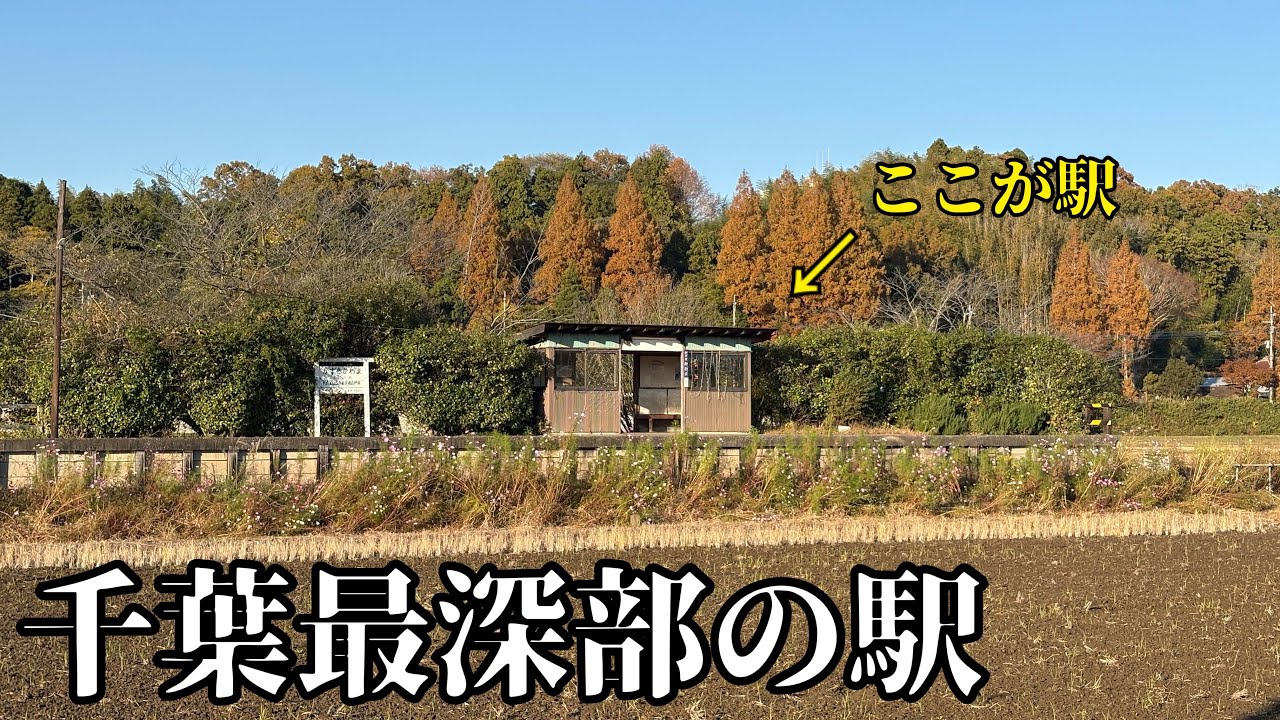 Удалённая станция в самой глубокой части префектуры Тиба