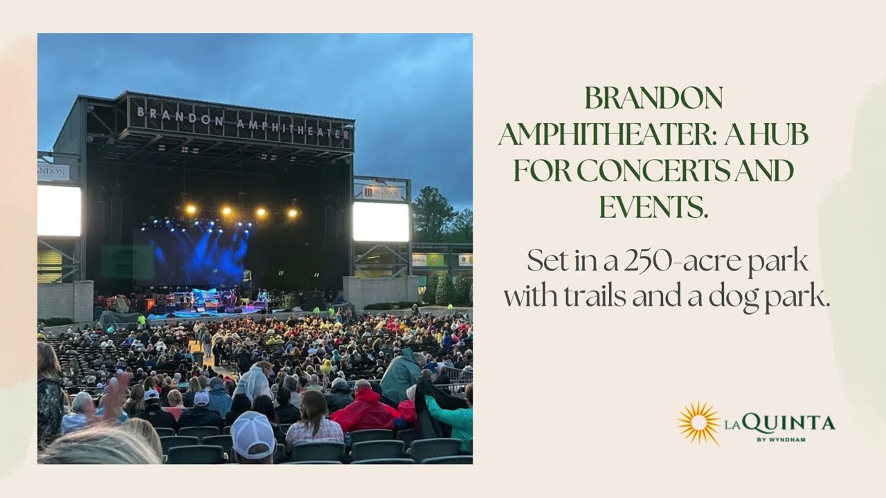 Brandon Amphitheater: a hub for concerts and events.