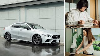 賓士轎車 The new A-Class Sedan – 無可挑惕的每個視角，因為剛好就是極好