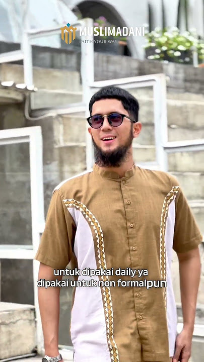 Koko ELMAR by MUSLIMADANI dengan look unik dan bahan berkualitas pas banget untuk daily outfitmu