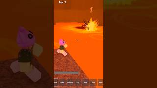 The deer is volcano tonight 🦌 🌋 #roblox #robloxgames #99nights #shorts