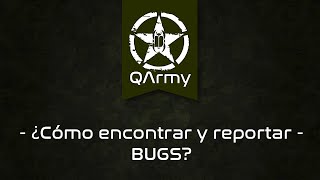 Como encontrar y reportar bugs desde cero