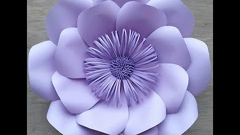 Qual papel ideal para fazer flores?