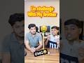 Lying Challenge With My Brother 😎😂 #shortsfeed #challenge