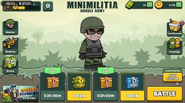 Opening : Elite crate + Special crate in Mini militia