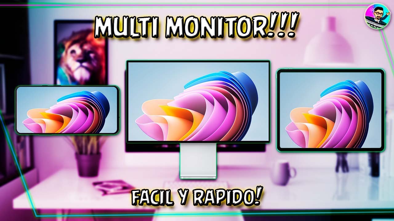 USAR SMARTPHONE O TABLET COMO SEGUNDO MONITOR FACIL Y RAPIDO!!! 😎