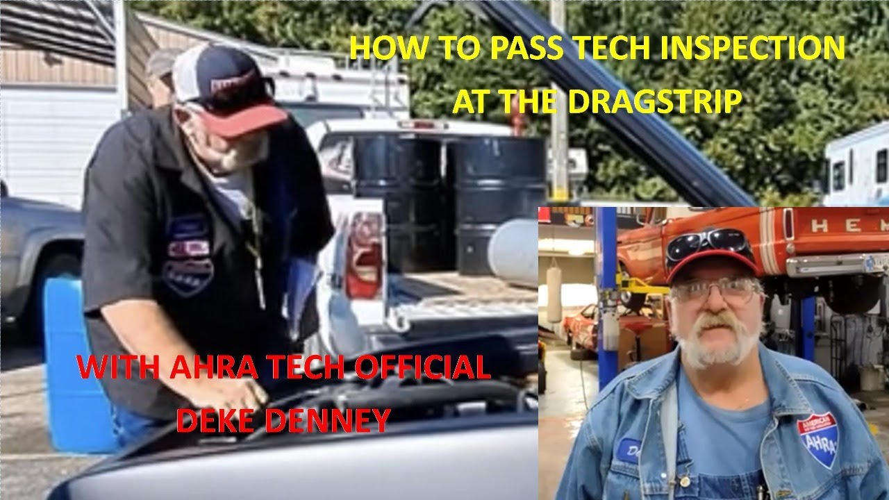 How to pass tech inspection at the dragstrip LIVE with AHRA tech ...
