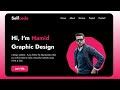 Build Responsive website Portfolio using Html CSS &amp; JAVASCRIPT with free code