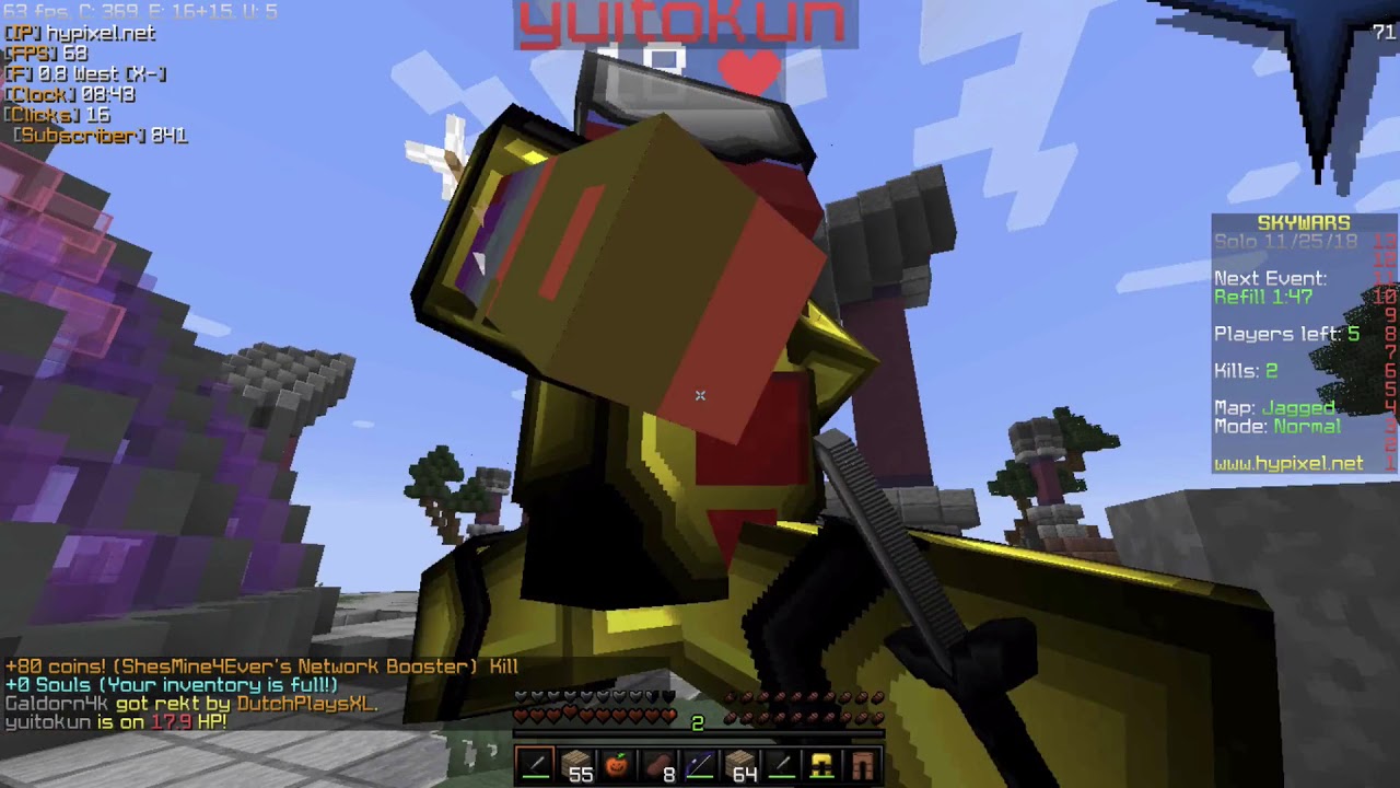 Hypixel level 100/Veteran Rewards!