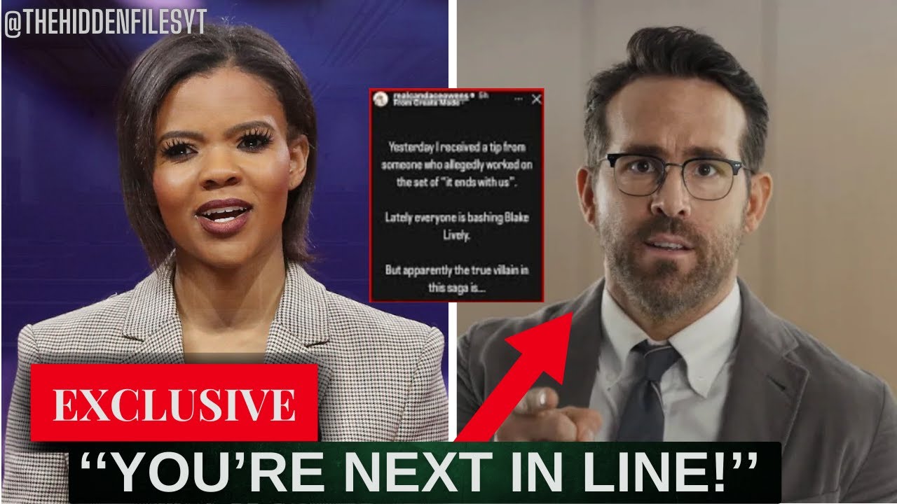 😱 "He’s NEXT!" Candace Owens EXPOSES Ryan Reynolds After Shocking Leak
