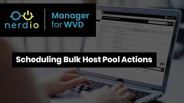 Scheduling Bulk Host Pool Actions - Nerdio Manager for Enterprise (AVD Demo of the Day)