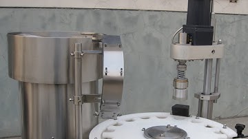 single head ROPP metal caps press capper screw capping equipment Automatic ROPP Cap Sealing Machine