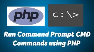 Run command prompt commands from PHP page