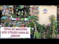 TIPOS DE MACETAS QUE UTILIZO EN EL JARDIN