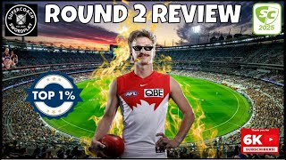DR's ROUND 2 REVIEW - I'M BACK BABY! SUPERCOACH 2025