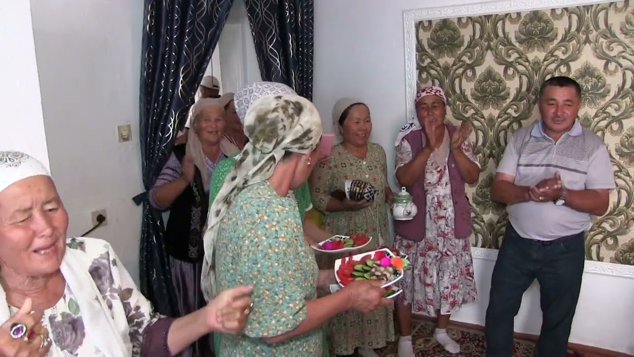Өтемұрат ауылы Асан ағамыздың үйінде Құдасый той 2-бөлім