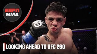 Alan Jouban & Rashad Evans look ahead to UFC 290 | ESPN MMA screenshot 4