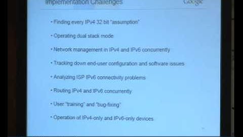 APRICOT-APAN 2011 - Dr Vint Cerf Opening Remarks at IPv6 Transition Conference on 22 Feb Part 2 of 2