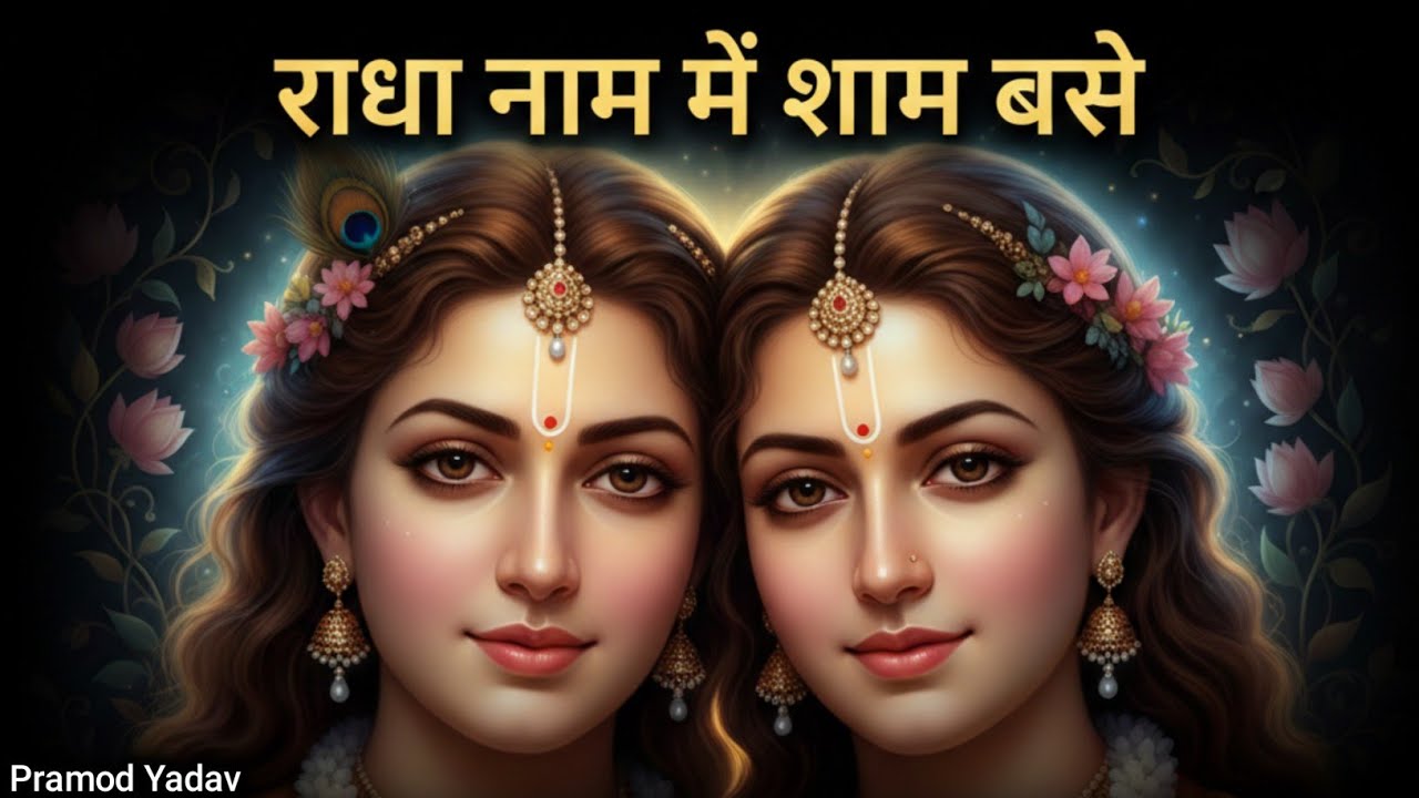 राधा नाम में श्याम बसे 💙 | Radha Krishna Bhajan | Goosebumps Viral Song | Divine Love