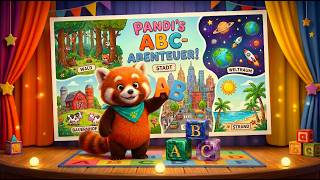 Pandi’s ABC-Abenteuer | Das Alphabet lernen mit dem roten Panda
