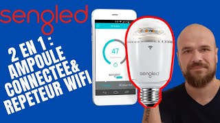 Test of the SENGLED Boost, a CONNECTED BULB that also acts as an inexpensive WIFI REPEATER screenshot 1