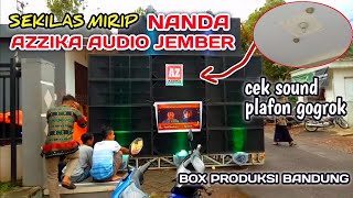 Titisan NANDA JEMBER, AZZIKA Audio Jember Hajatan Horeg di Kenongo Wagir