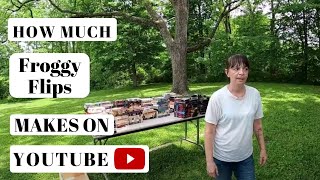 How much Froggy Flips makes on Youtube