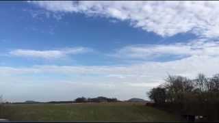 Landgraaf 07-03-2015. 11:00 - 19:00 Chemtrails Timelapse