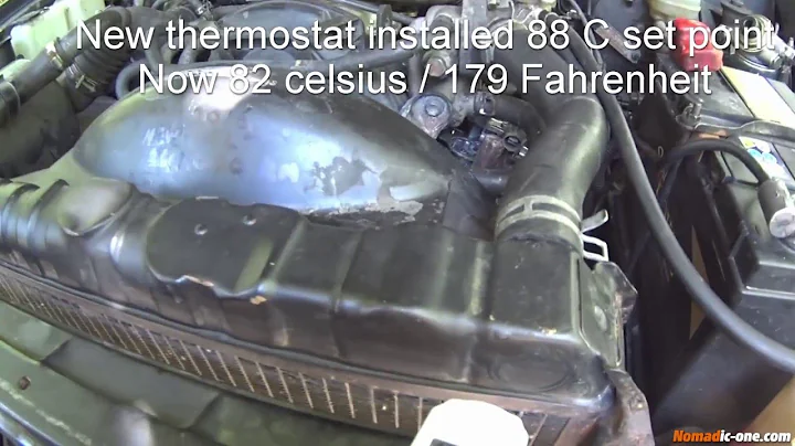 toyota landcruiser engine temperature too low - thermostat broken