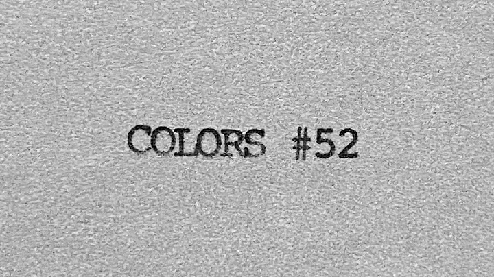 COLORS #52 - DayDayNews