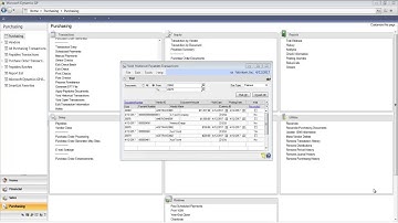 Microsoft Dynamics GP 2013 Payables Management New Features