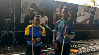 ABDULLAH HUSSEIN(TANZANIA) vs SIMON LUBULWA (UGANDA).  ROUND OF LAST 32-  RACE TO 7