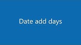 How To Add Days To Date Using Javascript - Youtube