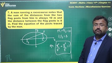 NCERT 11th Maths Ch 11 Miscellaneous Exercise Q 7 Conic Section